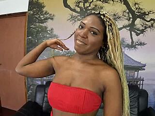 Stretching Carioca's Ass Before Pounding Rabuda Nicoly