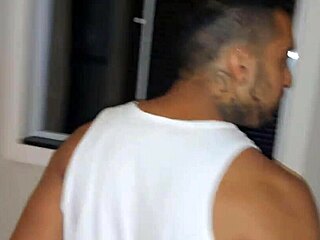 So my neighbor called me over to her apartment and things got way hotter than expected, you gotta see this anal domination with that big cock!