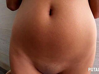 Hey, check out teen Colombian Camila Palmer cumming hard on a huge white cock