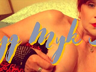 I'm the modern justice league granny in corset and fishnets, giving that blowjob in this roleplay.