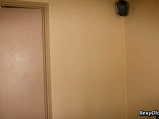 sexy brunette teen seduces old grandpa for cowgirl ride and doggystyle fuck with natural tits