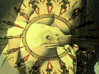 what makes this vintage erotic art with hairy retro antique vibes so captivating and wild?