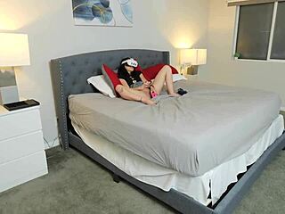 my step sis delilah dagger slides my cock in while watching vr