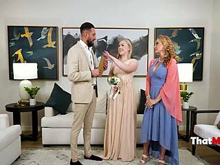 A taboo story of how I banged your step mother Eva Nyx with Quinton James in mature milf group action.