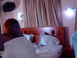 Chubby Housewife Hints At Intense Pounding From Boss's Big Black Cock