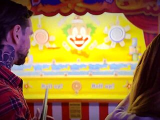 They were just betting on video games casually. But it quickly turned into intense anal sex with creampie and domination in the bedroom.