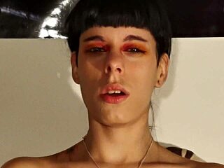 Teen goth girl delivers huge snot sneezing in Hungarian fetish pov hd