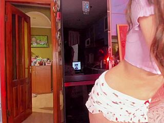 Teen Sweety Rinushka's Emotional Webcam Solo With Toys And Big Ass Panties Close-Up