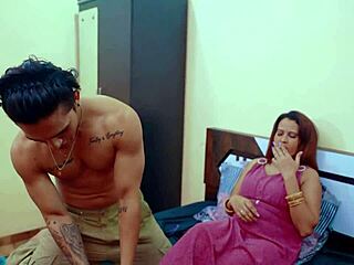 भूखी बीवी ने एक्स बॉयफ्रेंड से टाइट चूत में मोटे लंड से रफ चुदाई मांगी