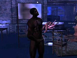 Alina Letizia in Anal Group Orgy with Big Cock Black Slut Fucking