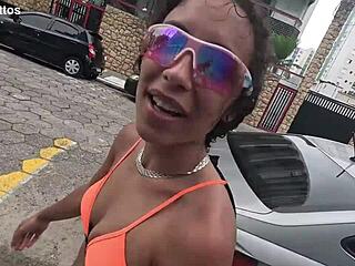 African Swingers Casal Mattos Hit the Beach with Ninfetinha for Outdoor Orgy Adventures, Including Anal Creampie, Blowjobs, and Cum Swapping in Interracial Group Fun