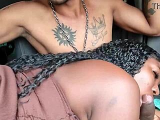 skinny bbc dude with monster cock bareback fucks curvy big ass latina in car quickie