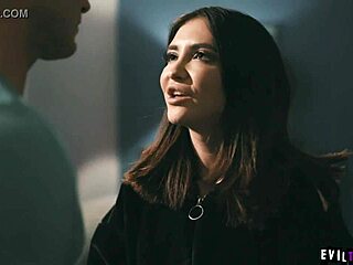 Sexy bestfriends Jane Wilde and Natalie Knight noticed Nathan Bronson stalking them, so they decided to share his huge cock in a wild 3some.