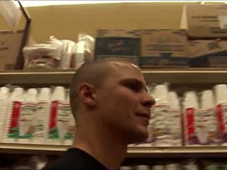 Hey Hannah West, The Brunette From Super Market, Ready For Deepthroat Blowjob And Doggystyle Fucking With Cumshot?