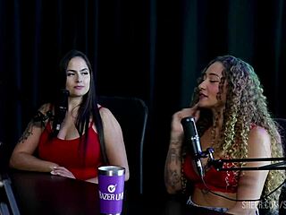 bruna a surfistinha joins tifany rocha raphaela savanah and burguesa for swing cast compilation with blonde latina domination and outdoor massage in part 2 on sheer red