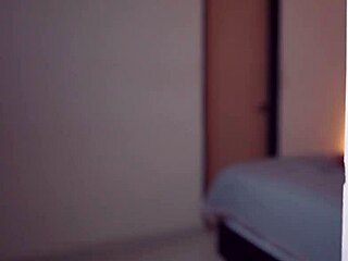 Roommate interrupts video call with boyfriend and fucks Latina like whore in dorm with big cock