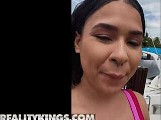 Horny Brunette Ryder Rey Gives Blowjob And Gets Fucked Doggystyle By Lucky Jimmy Michaels On Boat Trip. Reality Kings Captures Outdoor Orgasm With Cum In Mouth And Deepthroat.