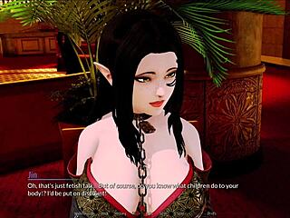 Hey, harem hotel episode 49 unfolds in steamy hotel game action.