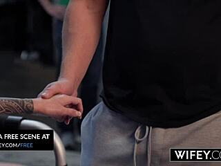 wifey blonde hotwife candice holds hubbys hand while riding monster bbc deepthroat facial cum 😈🔥