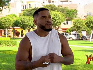 हे, मस्कुलर ट्रेनर 18+ लैटिना को रफ सेक्स में जोरदार चोदता