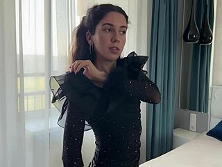 bend over secretary in white pantyhose for rough anal creampie pounding in doggystyle