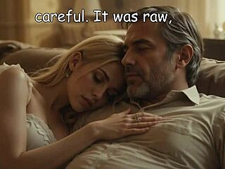 50-year-old man develops forbidden love for young blonde maid.