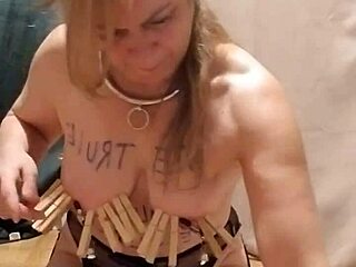 Personal I chained myself as a french maid slave for dirty talk and whipping in outdoor bondage submission