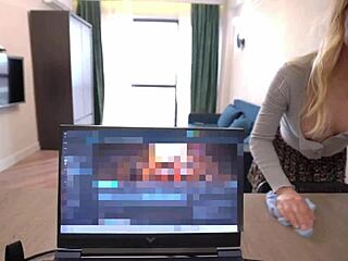 Stepbro, uh, why ya ignoring me? I wanna suck your big cock and get that hot cum all over my pretty face, like now