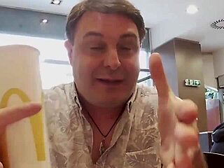 Andrea Dipr� Interviews Skinny Teen in Extreme Public Nudity Scene in Prague Streets