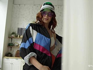 Exclusive HD Video Featuring Sexy Russian Redhead Ingaq Teasing