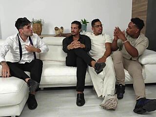 स्पेनिश ब्लोंड बीबीडब्ल्यू को गैंगबैंग गांड डबल पेनेट्रेशन में चोदा?