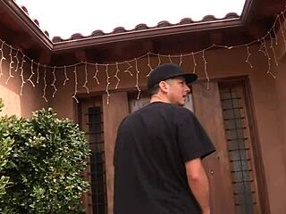 Pressley Carter Endures Painful Double Penetration with Big Cock in Doggystyle Blowjob and Facial Cumshot