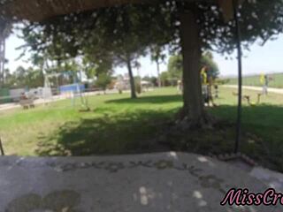 Real Flash - Naked In The Public Park Touching Stepfathers Cock While Strangers Watch