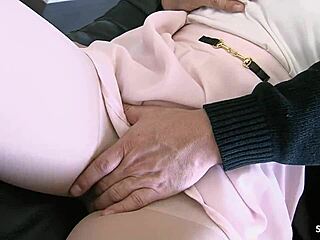 Whoa, these old japanese men trick the skinny hairy teen classmate into rough fucking with creampie in uncensored jav