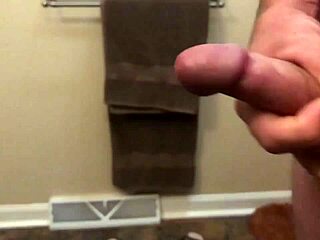 In the video, slow motion captures the ejaculation process clearly.