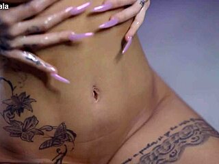 Susy Gala moans riding dildo with anal plug inserted in wet pussy