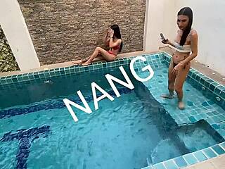 Legacy mess features hot Thai ladyboy nang in homemade anal domination