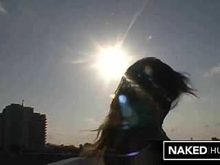 venezuelan amateur slut veronica rodriguez fucked on miami rooftop