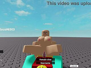 Intense Roblox Sex Minigame With Wild Fucking And Hardcore Action In Virtual World