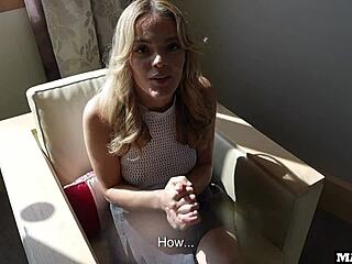 Innocent French babysitter gets fucked hard for making a mess and loves it 😈