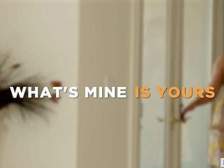 Look at this busty blonde milf getting so attracted to her mature friend's step daughter for taboo lesbian fun.