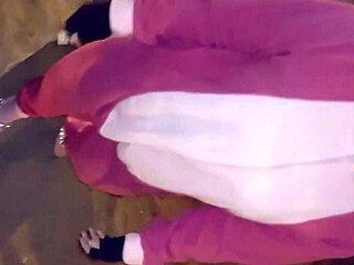 Blonde Cougar Maid In Lingerie Gets Rough Creampie On Halloween