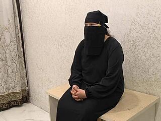 hey muslim woman at the clinic for checkup doctor fucks your pussy bent over doggystyle