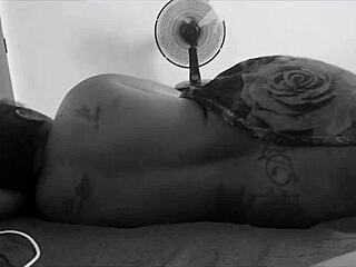 Feeling so aroused joining Beybesexybbb on hidden camera under bed sheets rubbing huge cock on milf stepdaughter at midnight outdoors