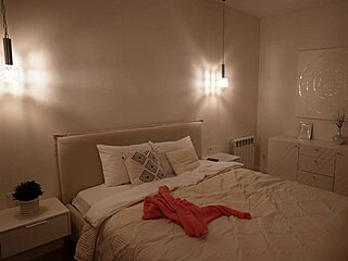 Hot Babe Plays with Big Dildo and Anal Beads to Reach Intense Orgasm Solo