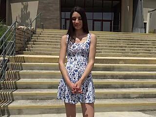 अरे देख कैंडी को, फ्रेंच 18+ nympho MMF थ्रीसम में डबल पेनेट्रेशन लेती है डीपथ्रोट एनल के साथ!