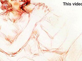 vintage erotic art collection