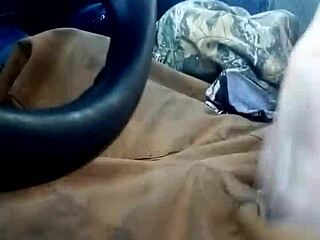 Chinese Redhead Gives Outdoor Handjob And Blowjob In Food Parking Lot Voyeur Style.