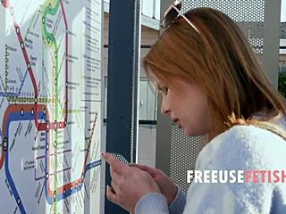 bored teen 18+ and milf hoppin' on that free use ride for some group fuckin'