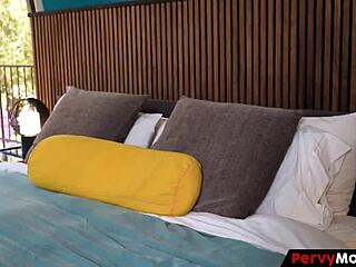 pervymother - as nurse step mum, i give my juicy tits to stepson as first reward, but oops, it's blackmail deepthroat in hospital